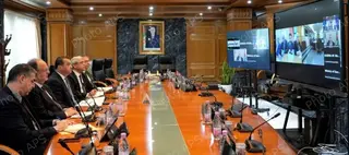 عرقاب يبحث مع نظيره الأردني سبل تعزيز التعاون الثنائي في مجال  المحروقات