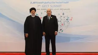 رئيس الجمهورية يخص نظيره الايراني باستقبال رسمي بمقر رئاسة الجمهورية