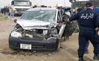 حوادث المرور : وفاة شخص وإصابة 164 آخرين نهاية الأسبوع المنصرم
