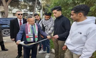 عملا بتعليمات رئيس الجمهورية: صب منحة مالية معتبرة للطلبة الفلسطينيين بالجزائر