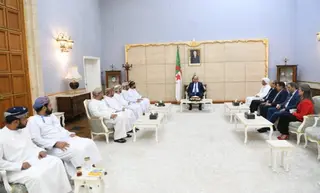 بوغالي يستقبل وفدا عن مجلس الشورى العماني