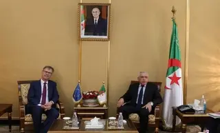 وزير العدل حافظ الأختام يستقبل رئيس مفوضية الإتحاد الأوربي بالجزائر