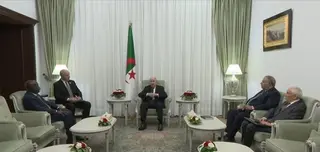 رئيس الجمهورية يستقبل سعادة سفير جمهورية غانا