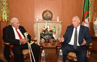 وزير المجاهدين يستقبل رئيس الجمعية الوطنية لكبار معطوبي حرب التحرير الوطني