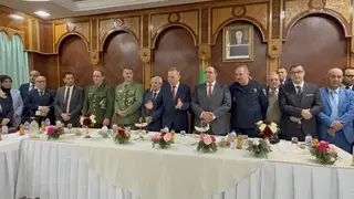 والي وهران إبراهيم أوشان يُشرف على مراسم تبادل  تهاني عيد الفطر المبارك