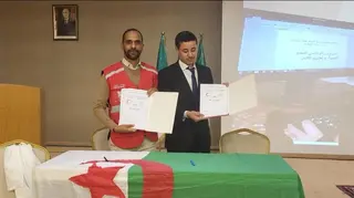 اتفاقية تعاون بين الديوان الوطني لمحو الأمية وتعليم الكبار بملحقة وهران والهلال الأحمر الجزائري