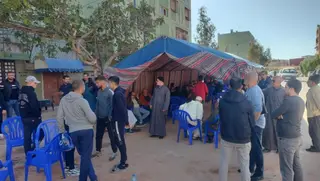 في جو جنائزي مهيب بمقبرة سيدي معروف.....   أسرة الجمهورية تودع ابنها البار سماعين محمد