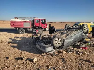 حوادث المرور: وفاة 7 أشخاص وإصابة 216 آخرين خلال ال24 ساعة الأخيرة