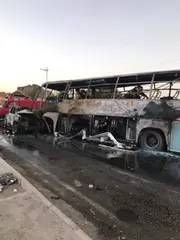 تمنراست:  وفاة 34 شخصا و جرح 14 آخرين في حادث مرور بالطريق الوطني رقم 01 على مستوى قرية أوتول