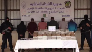 في عمليتين منفصلتين .... ضبط قرابة الـ 280 كلغ من الكيف المعالج مصدرها المغرب