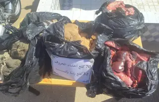 غليزان: حجز قنطار من أحشاء الأغنام الفاسدة
