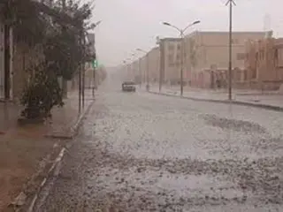 الأغواط.. تستبشر بموسم فلاحي واعد أمطار غزيرة وحبات برَد في مستهل الخريف