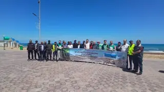 مرسى بن مهيدي ...حملة واسعة لتنظيف شاطئ موسكاردة