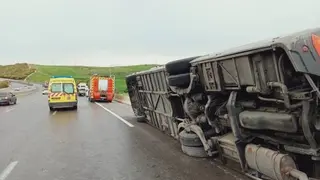 الاغواط ..6 قتلى من عائلة واحدة في حادث مرور