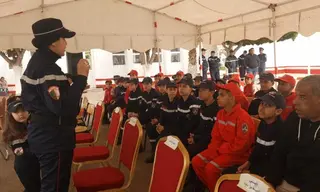 الملازم الأول بن الحاج جلول العالية من غليزان : امرأة صنعت الاستثناء في صفوف الحماية المدنية