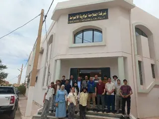 طلبة المدرسة العليا للفلاحة بالحراش في زيارة   إلى مزارع الأغواط