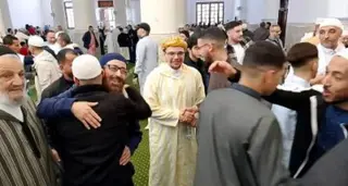 صلاة عيد الفطر بمستغانم
