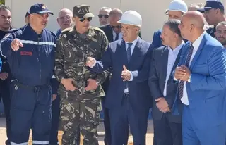 والي البيض نور الدين بلعريبي يقف على جاهزية مخطط النجدة الولائي