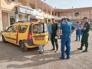 تيارت..  معاينة ميدانية لحافلات نقل المسافرين وسيارات الأجرة