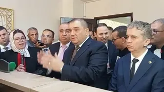 وزير العدل يكشف  من معسكر ..... معالجة حوالي 5400  طلب من المحامين  للحصول على الأحكام القضائية من اصل 5700 طلب