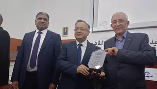وزير التعليم العالي يدشن مركز الأرشيف الرقمي بمكتبة المركزية بجامعة سعيدة
