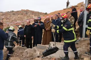 للرفع من قدرات التدخّل السريع بمعسكر ... الوالي عايسي يُشرف على مناورة  تحاكي  زلزال بالمحمدية