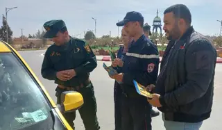 تحت شعار  "رمضان بدون حوادث"  ...مصالح الأمن ترافق الصائمين عبر طرقات البيض
