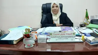 "نصيرة جليل"  الأمينة الولائية للاتحاد النسائي بسيدي بلعباس " امرأة مناضلة ومسيرة حافلة "