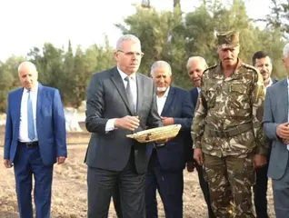 والي بلعباس حاجي يُعطي إشارة انطلاق حملة الحرث والبذر  ... استهداف زراعة  138 ألف هكتار