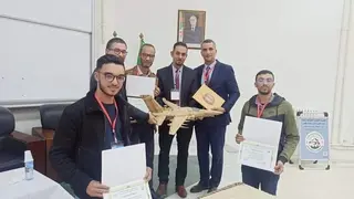 جامعة معسكر تفوز بالمرتبة الأولى وطنيا في المسابقة الوطنية لطائرات الدرون