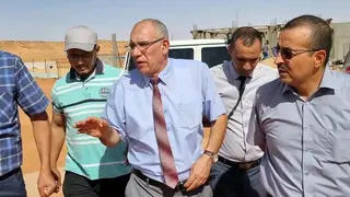 بريزينة معاينة أشغال إنجاز المركز الجواري لتخزين الحبوب