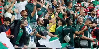 أجواء حماسية رائعة تشهدها مباريات الخضر  في كاس العرب..   الجماهير الجزائرية تصنع الحدث بقطر