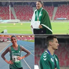 6 ميداليات منها ذهبيتين حصيلة البداية الجزائرية
