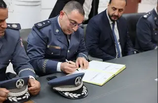 تنصيب  المقدم كريم بوفكان مديرا جديدا للحماية المدنية بمعسكر