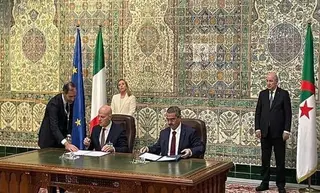 سوناطراك/إيني: توقيع اتفاقيتين استراتيجيين بخصوص زيادة إمدادات الغاز وتخفيض الانبعاثات