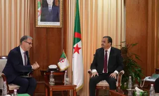 عرقاب يستقبل وفدا عن صندوق النقد الدولي