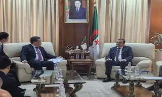 عرقاب يستقبل رئيس فريق العمل المتخصص الجزائري الصيني للتعاون في مجال الصناعة النووية