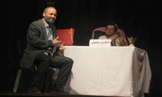 تجاوب الجمهور مع العرض الكوميدي "الشيخ جغلول" في ليالي المسرح الرمضانية