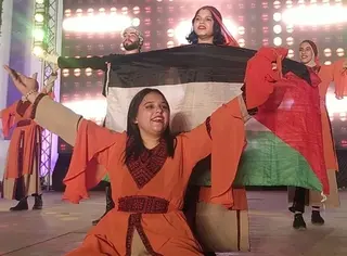افتتاح الطبعة 13 للمهرجان الدولي للرقص الشعبي ببلعباس