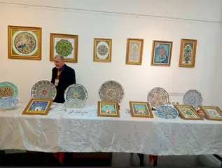 انطلاق التظاهرة بتلمسان  بمشاركة فناني 12 ولاية .....عائدات لوحات "سوق الفن الإسلامي" لفائدة الأطفال مرضى السرطان