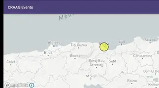 بجاية: هزة أرضية بشدة  3.5 درجات على سلم ريشتر بتيفرة