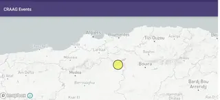المدية: هزة أرضية بشدة 3.2 درجات على سلم ريشتر بميهوب