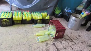 ورشات  سرية تغرق السوق بشاربات غير صحي....سموم بألوان وأذواق مختلفة