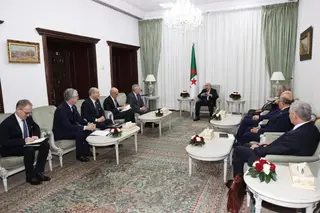 رئيس الجمهورية يستقبل نائب رئيس مجلس الوزراء ووزير الشؤون الخارجية الايطالي