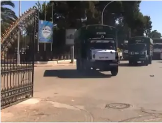 انطلاق قافلة تضامنية لفائدة متضرري حرائق الغابات في الصائفة الماضية