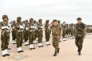 الفريق أول السعيد شنقريحة يشرف على مراسم تدشين مقر جديد لوحدة من وحدات الناحية العسكرية الثالثة
