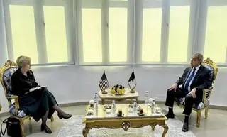 السيد عون يبحث مع سفيرة الولايات المتحدة الأمريكية سبل تعزيز الشراكة الثنائية