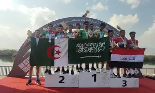 البطولة العربية المجمعة للدراجات2022 (سباق ضد الساعة أشبال ذكور): ميدالية فضية للمنتخب الجزائري