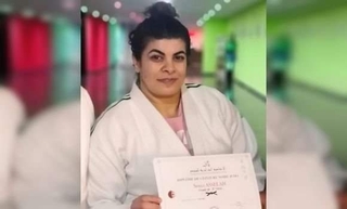 جيدو (الجزائر ): تقليد الدولية صونيا عسلة بالحزام الأسود درجة ثالثة