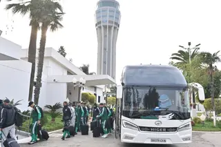 المنتخب الوطني يغادر الجزائر للمشاركة في المرحلة النهائية